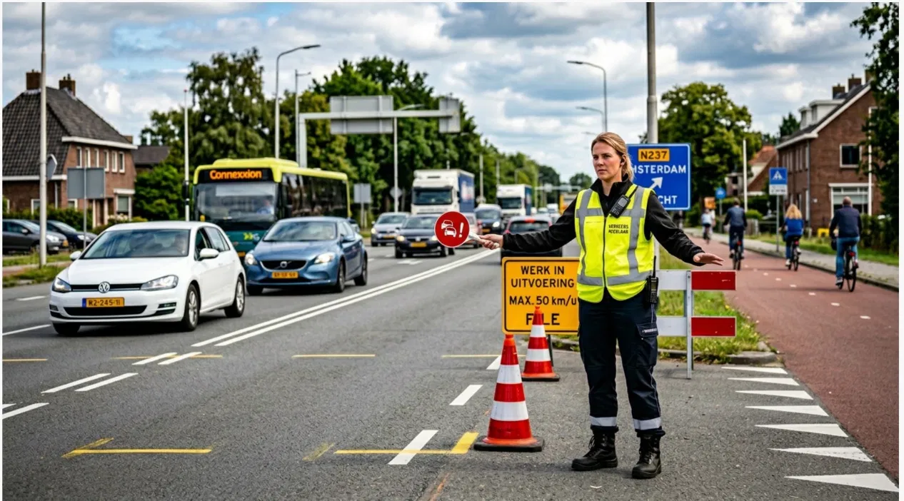 AIS Traffic verkeersregelaarster Amsterdam